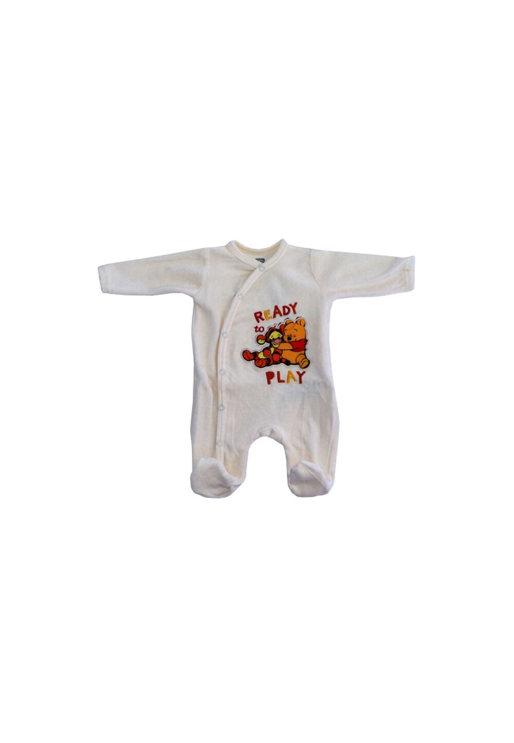 Salopeta velur, Winnie, Ready to play, ivory
