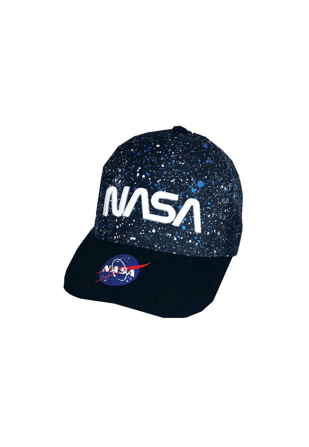 Sapca, NASA, bluemarin cu buline albe