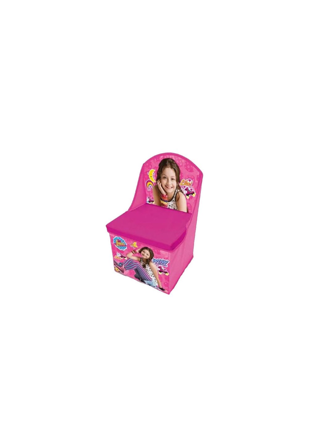 Scaun pliabil, Soy Luna, roz