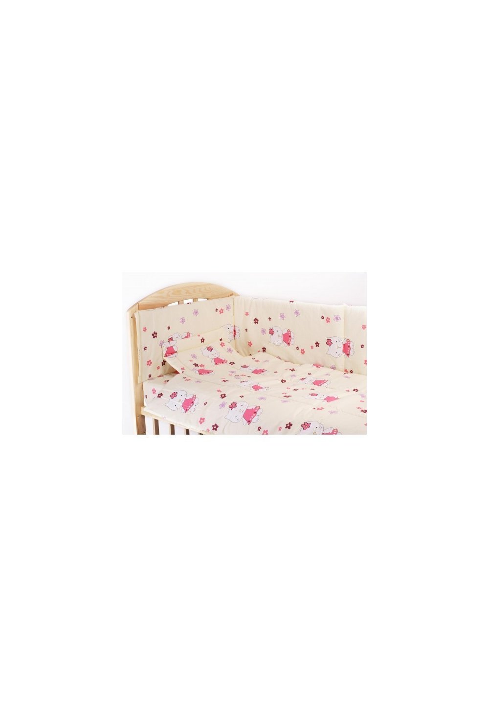 Set 2 aparatoare laterale, Kitty crem 180x30