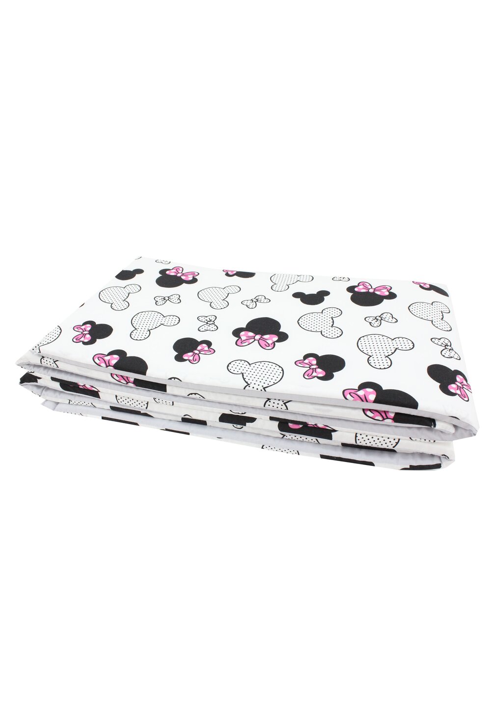 Set 2 aparatori, Prichindel, Minnie, gri, 120x60cm