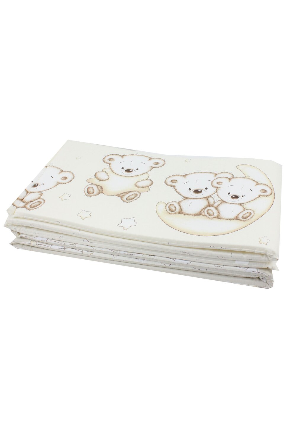 Set 2 aparatori, Prichindel, Ursulet sir crem, 120x60cm