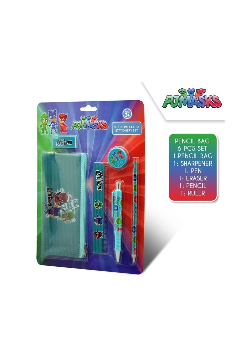 Set accesorii, Pijamasks, Be a hero