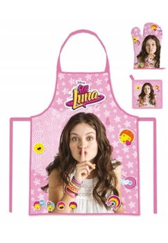 Set bucatarie, 3 piese, poliester, Soy Luna, roz