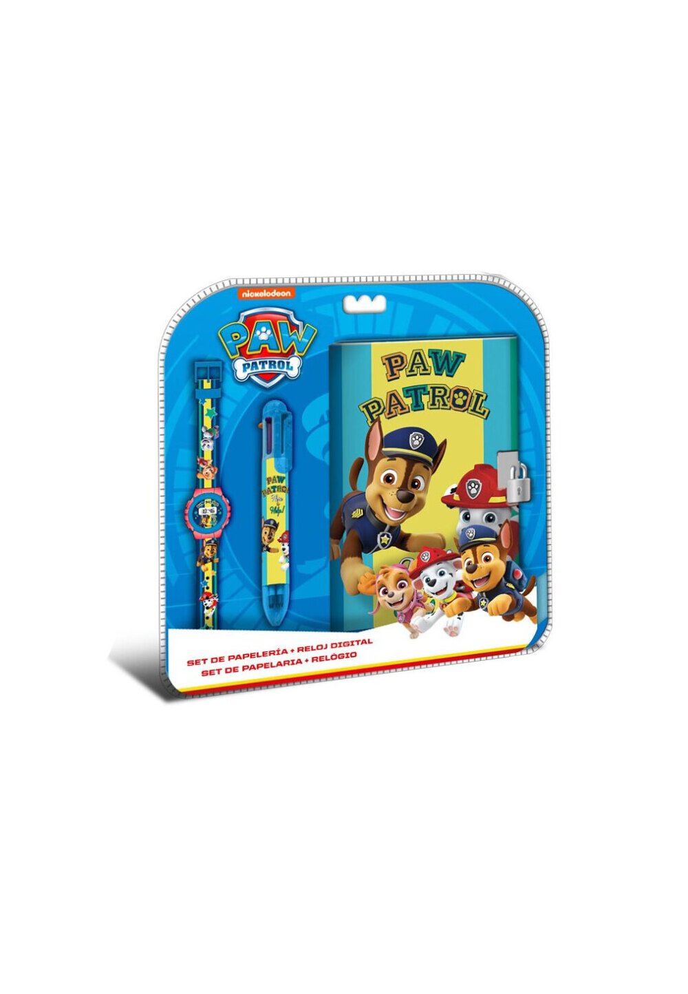 Set ceas digital si jurnal, Paw Patrol