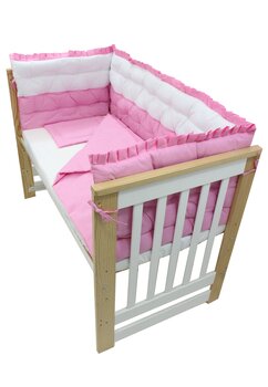 Set lenjerie matlasata, 3 laterale, diverse culori