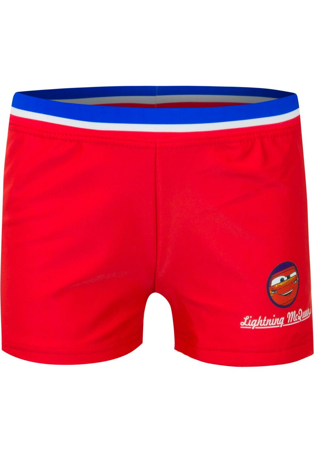 Slip de baie, 85%poliester, Lighting McQueen, rosu