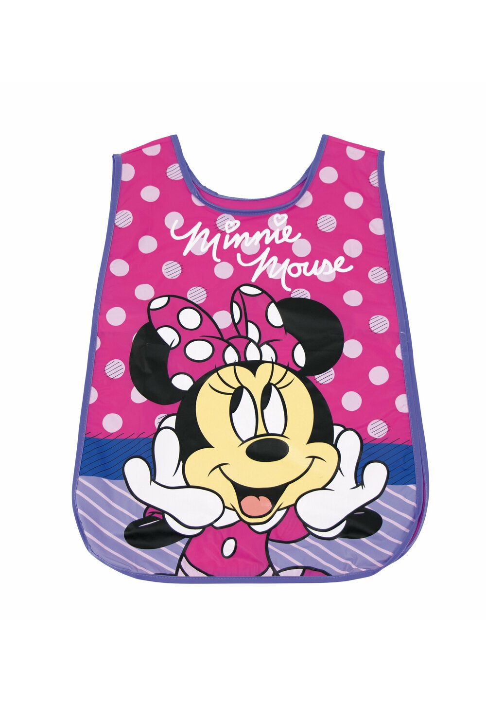 Sort protectie pictura, One size, Minnie, roz cu buline, 51x35 cm