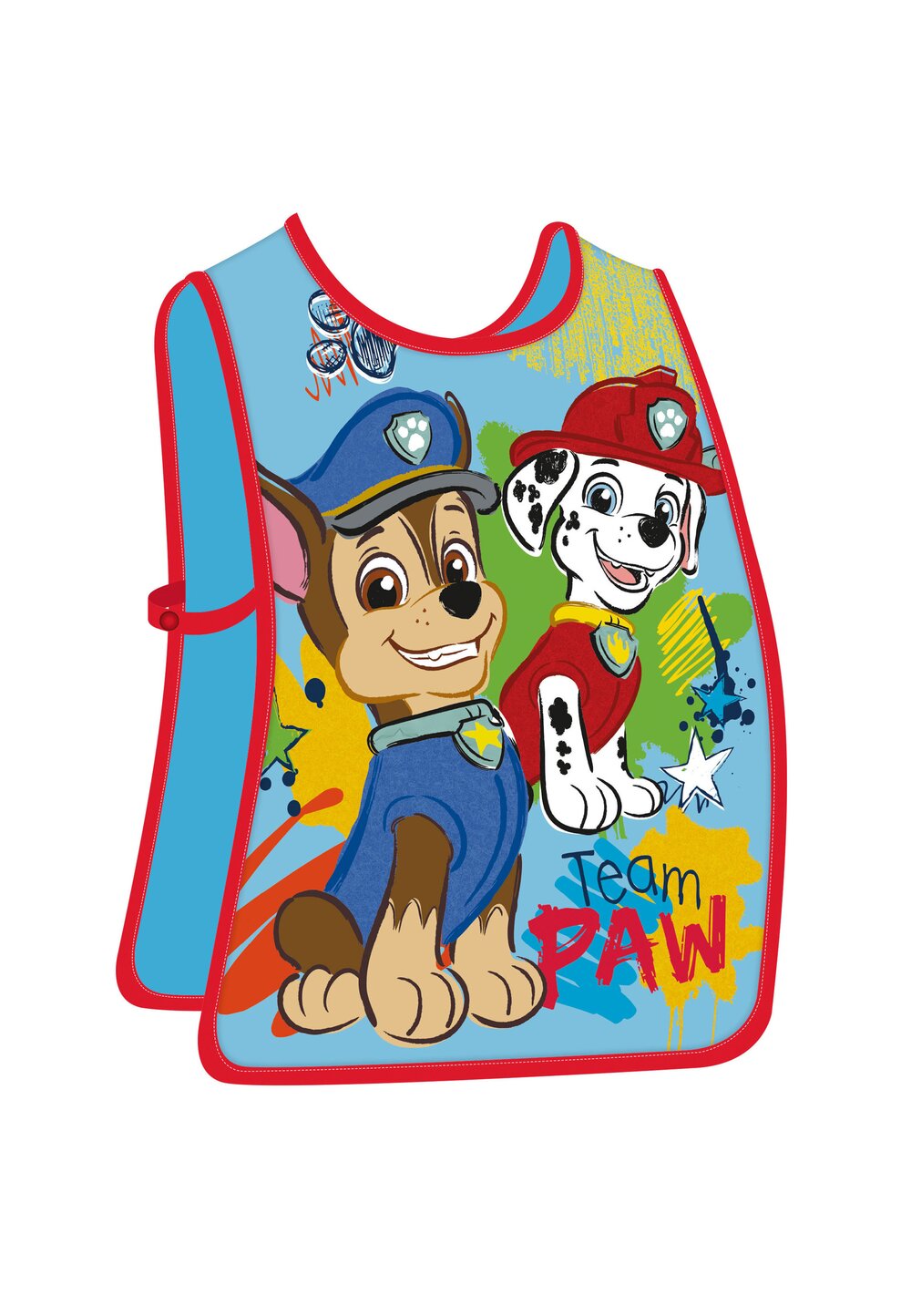 Sort protectie pictura, One size, Team Paw, albastru, 51x35 cm