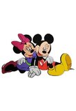 Sticker perete, Minnie si Mickey