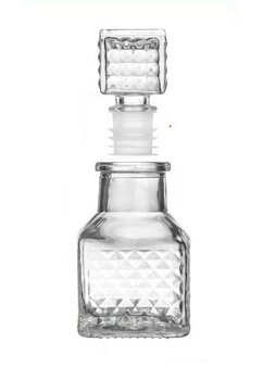 Sticluta pentru mir, patrata, cu model, 50ml