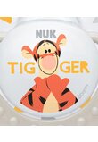 Suzeta Nuk cu tetina din silicon, 6-18 luni, Tiger
