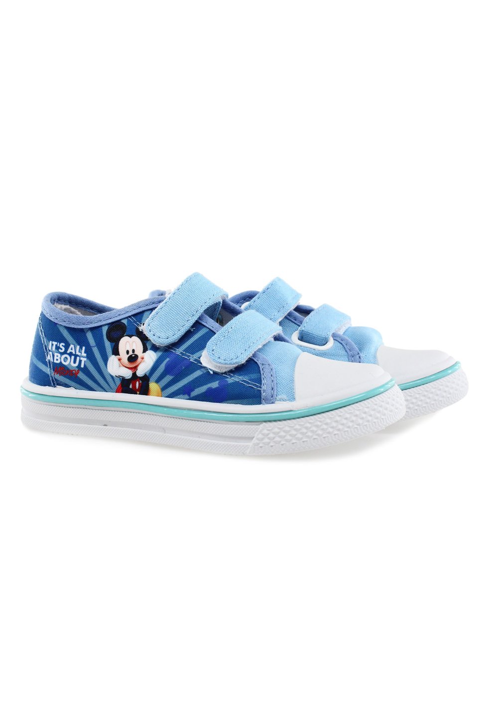 Tenisi cu scai, All about Mickey, albastru deschis