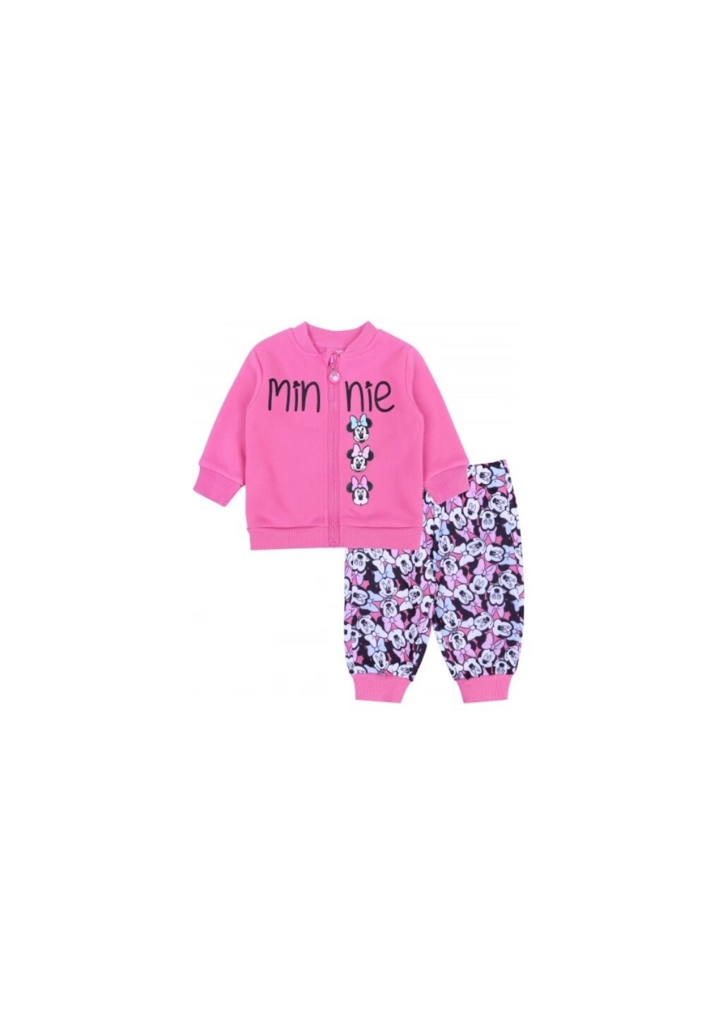 Trening bebe, Minnie cu fundita, roz