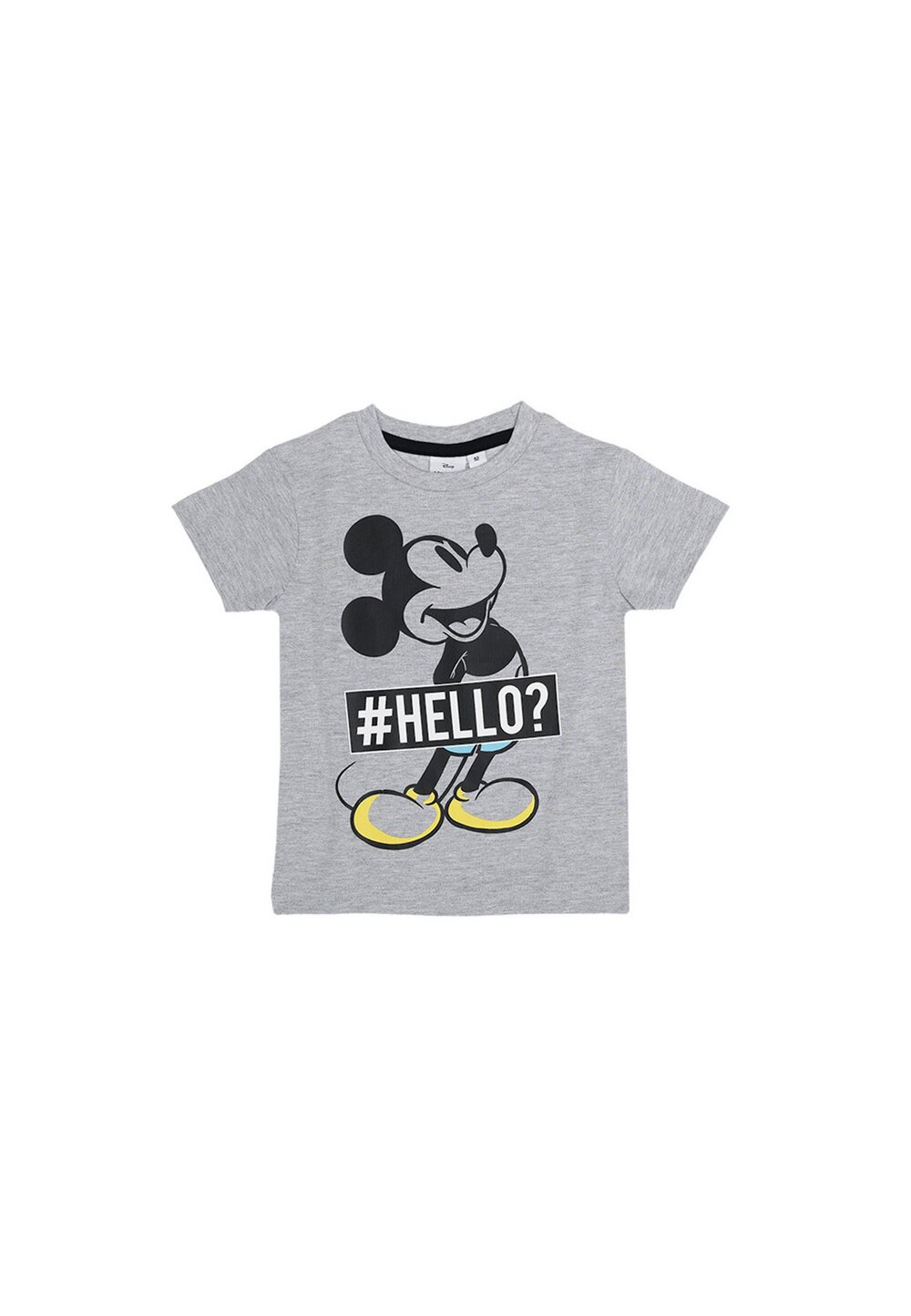 Tricou baieti, Hello Mickey, gri