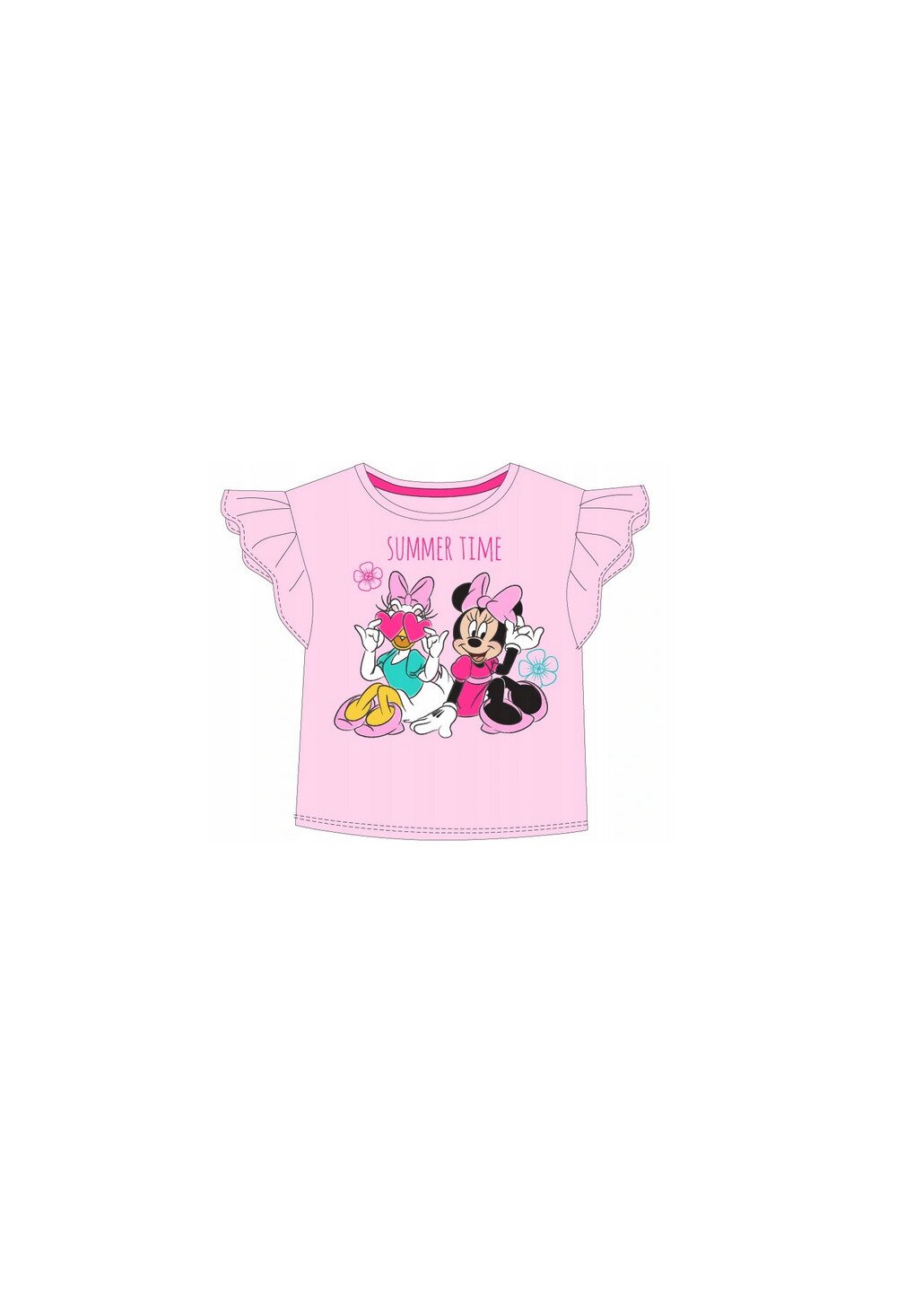 Tricou fete, Minnie and Dasy, roz