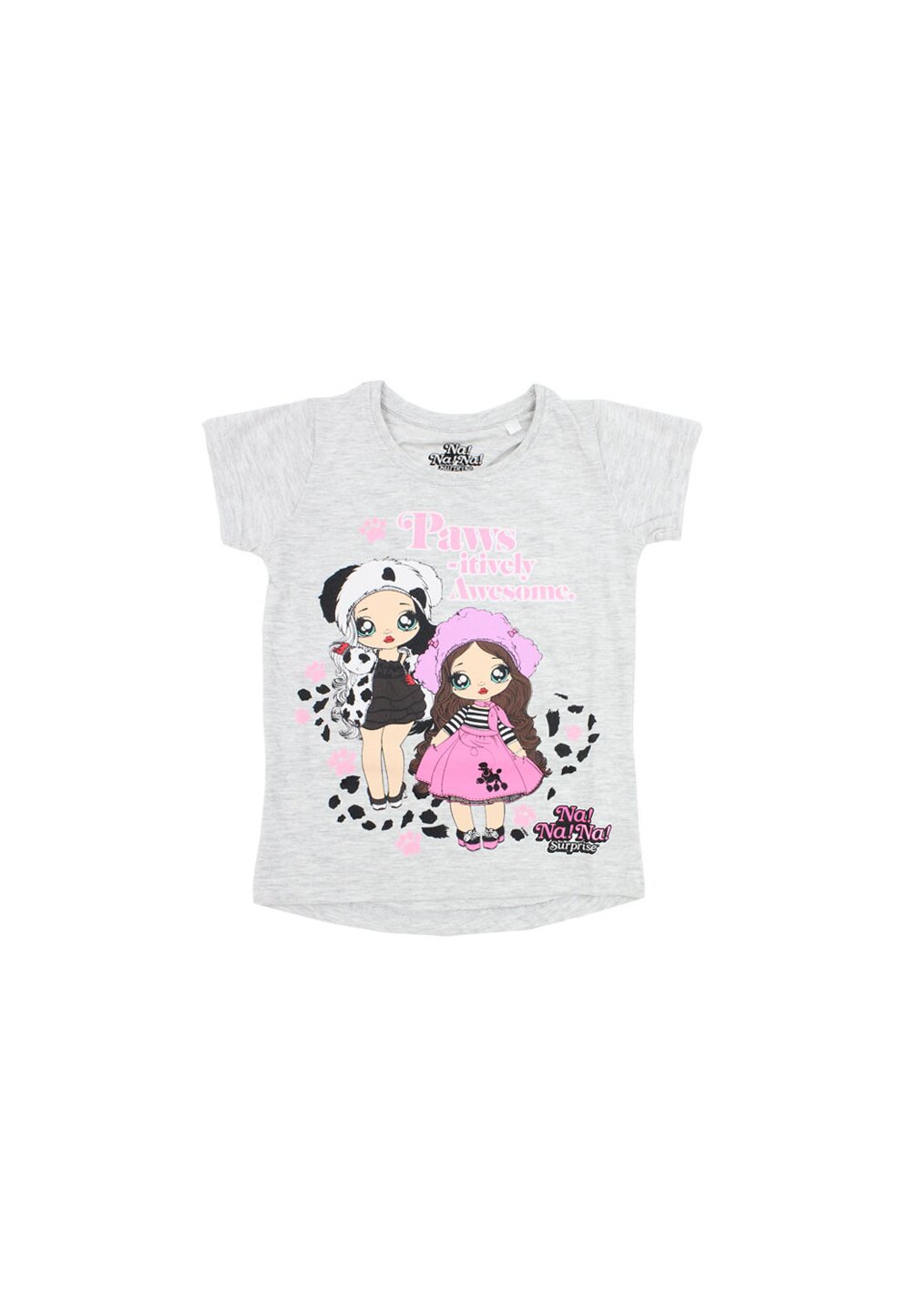Tricou fete, Na!na!, gri