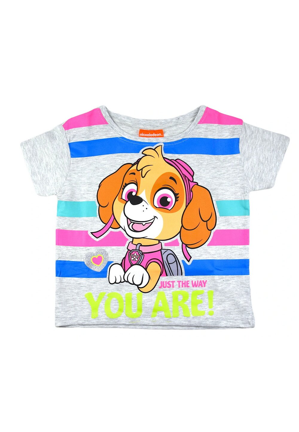 Tricou fete, Skye, Just the way you are, gri