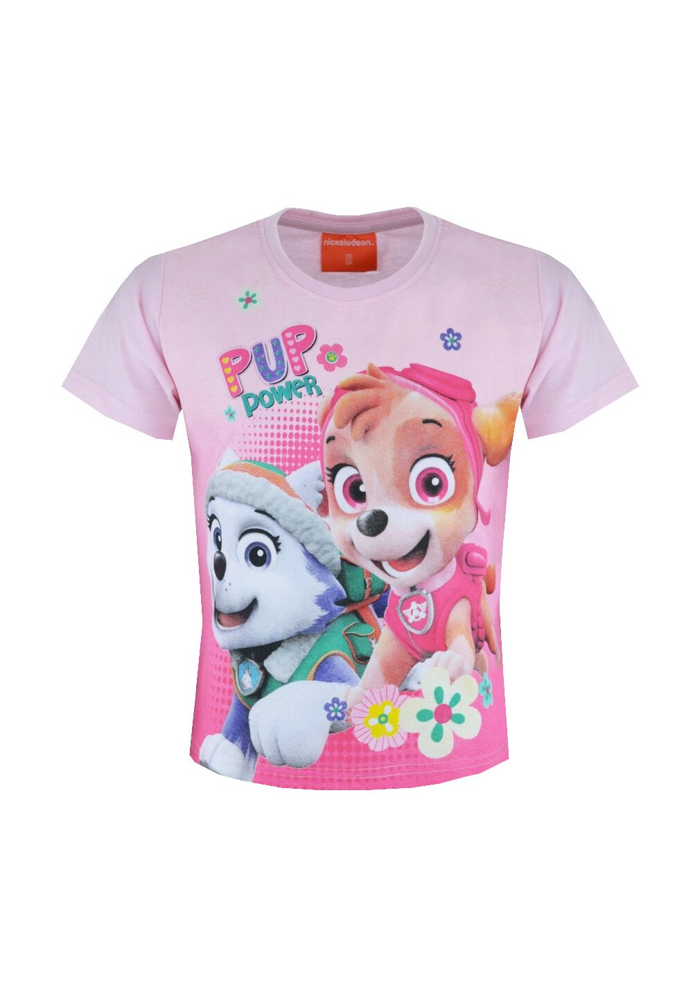 Tricou fete, Skye si Everest, roz deschis