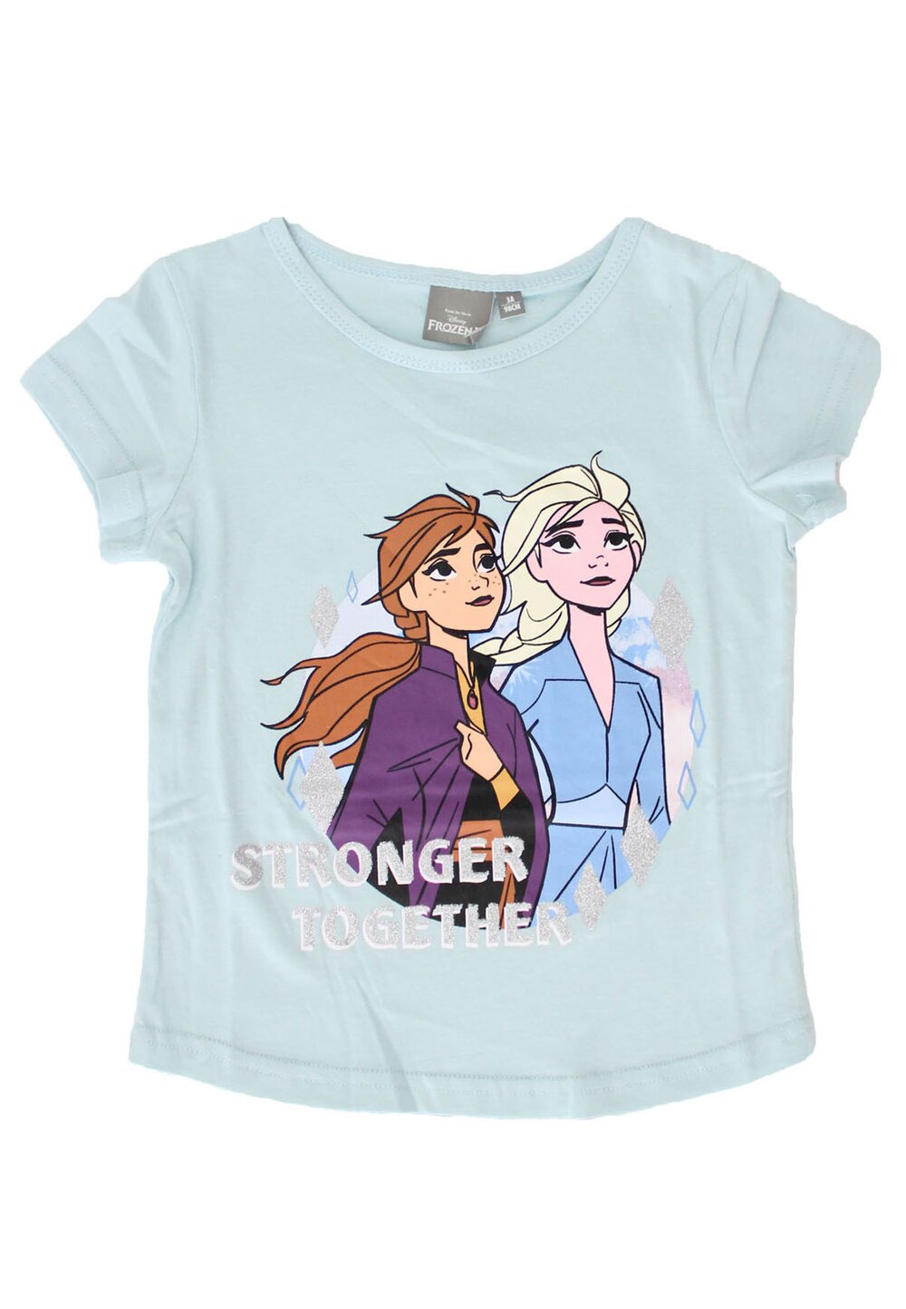 Tricou fete, Stronger together, turcoaz