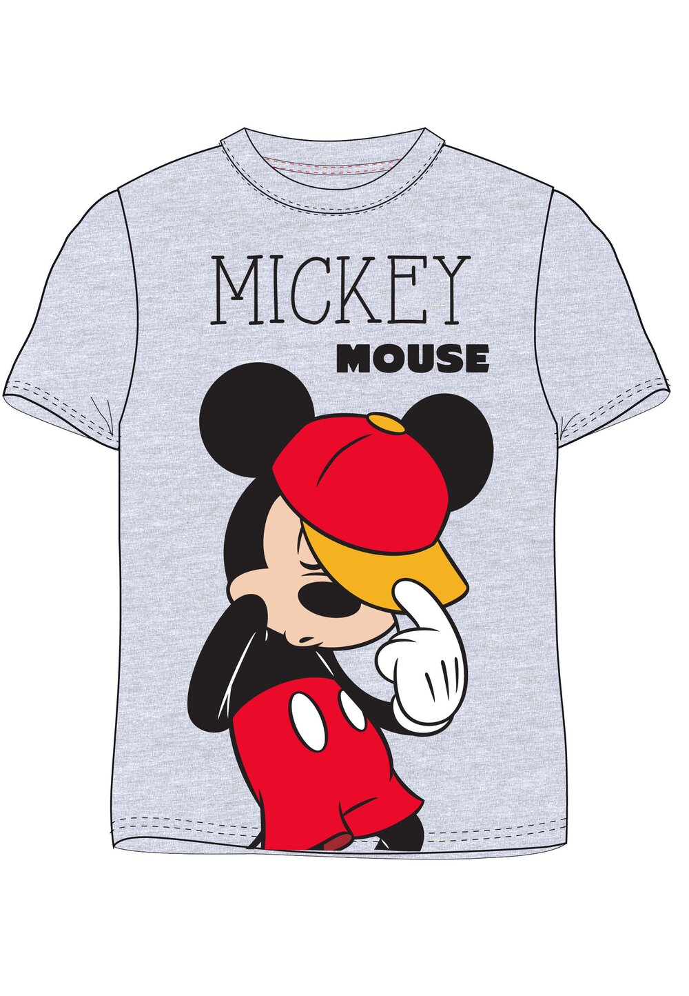 Tricou, Hey Mickey, gri imagine