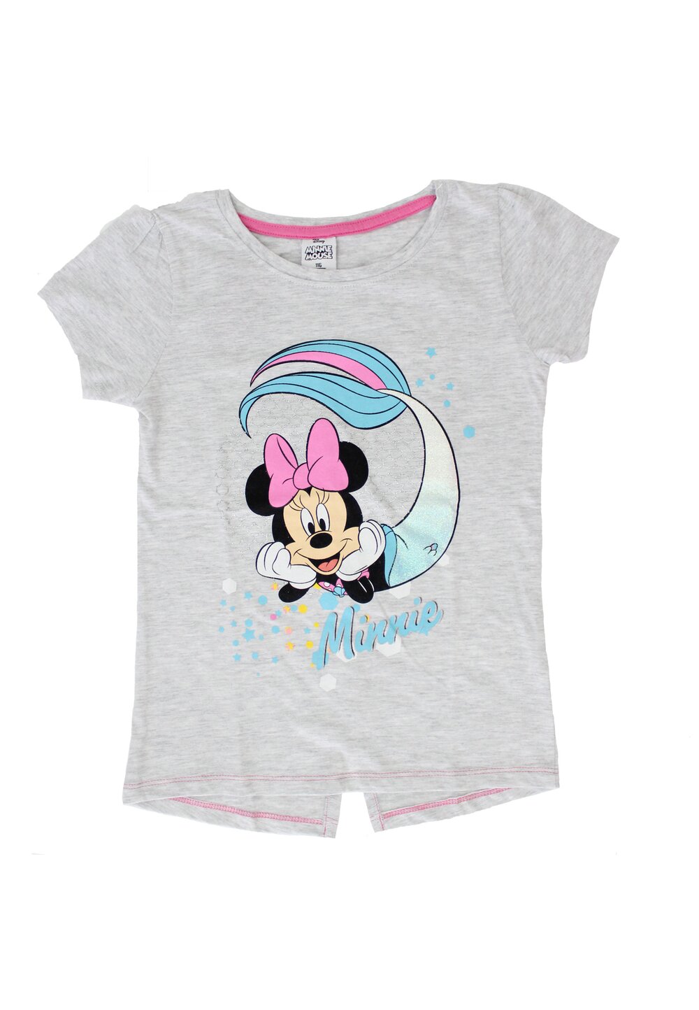 Tricou maneca scurta, Minnie sirena, roz
