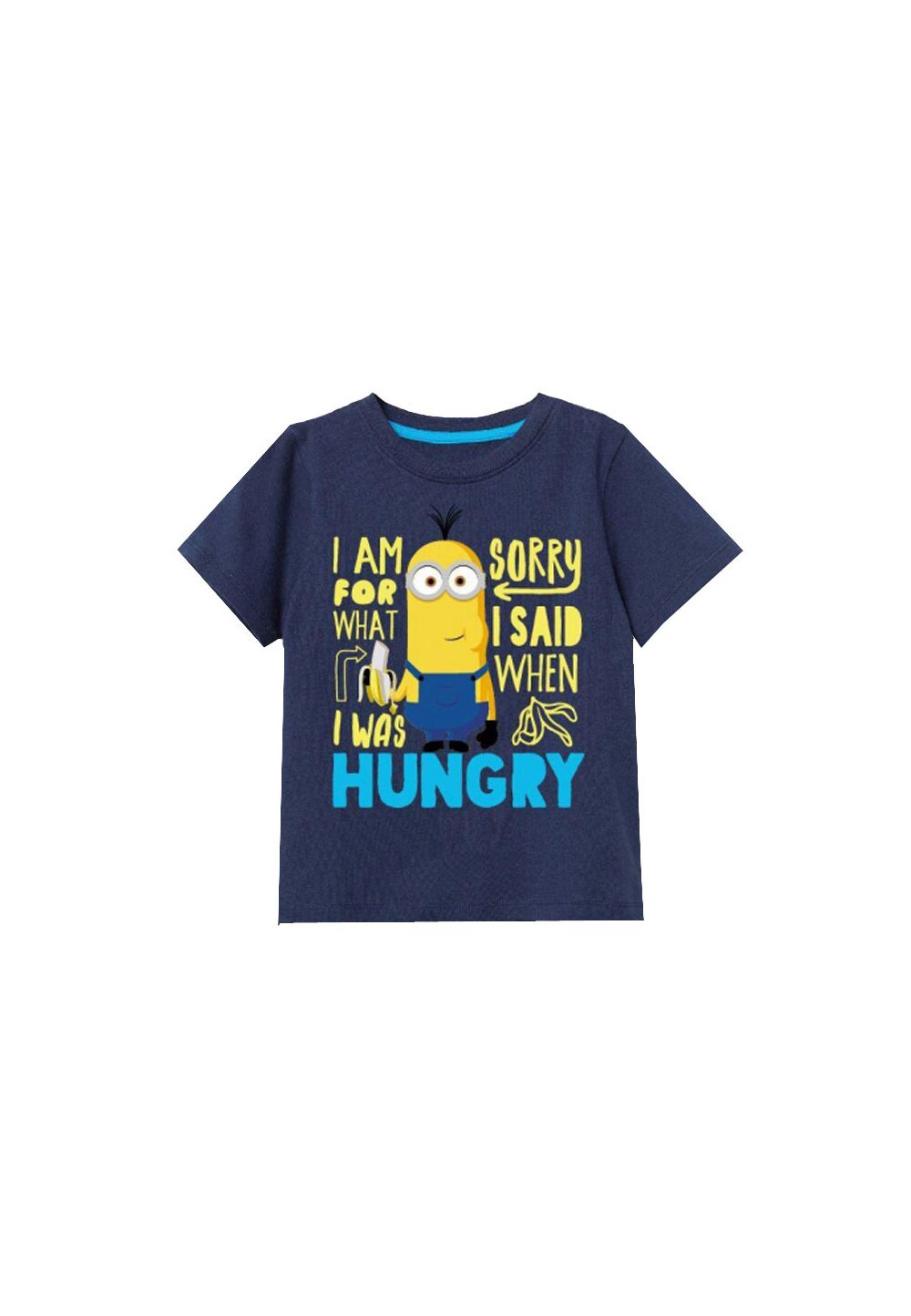 Tricou, Minioni, bluemarin cu galben