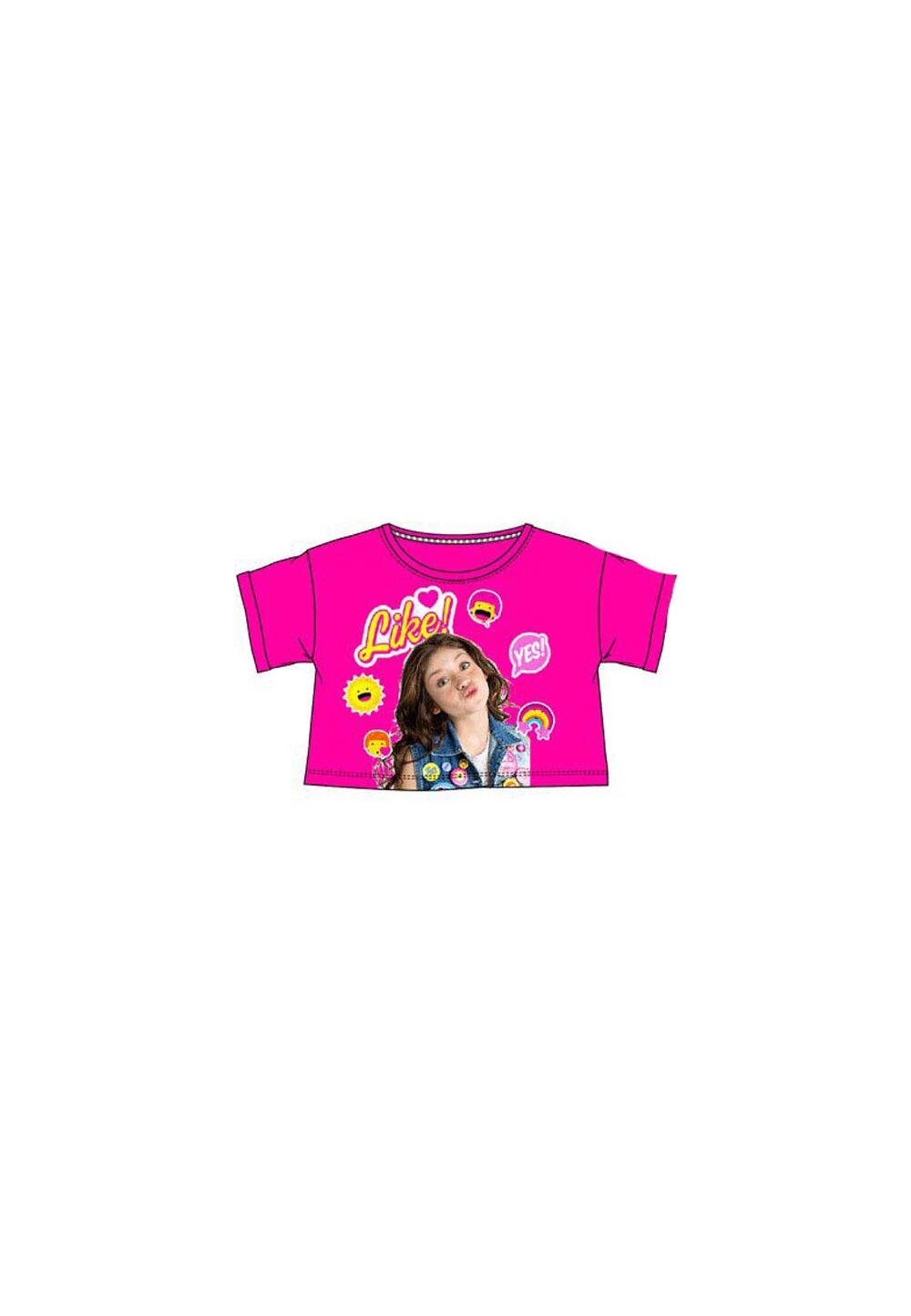 Tricou Soy Luna, Like, roz