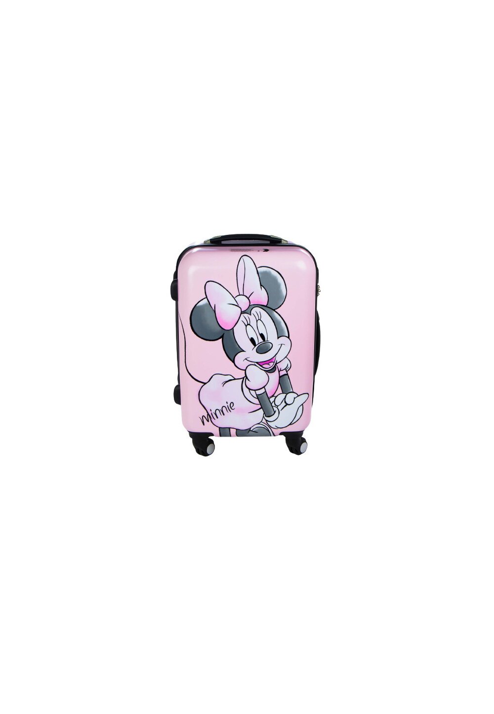 Troller pentru calatorii, Minnie Mouse, roz, 48 x 33 x 20 cm