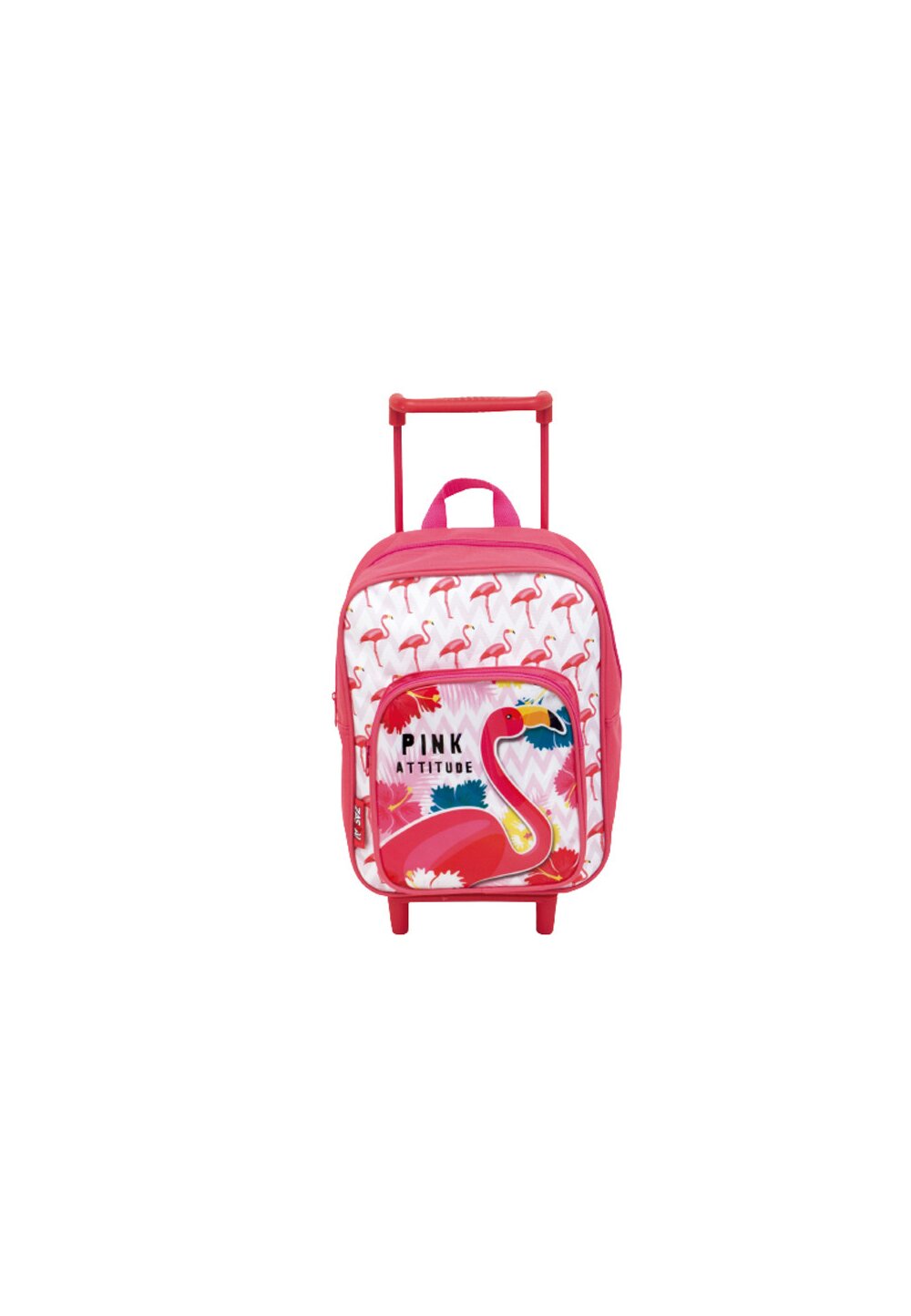 Troller, Pink Attitude, Flamingo roz, 36 x 24 x 12 cm