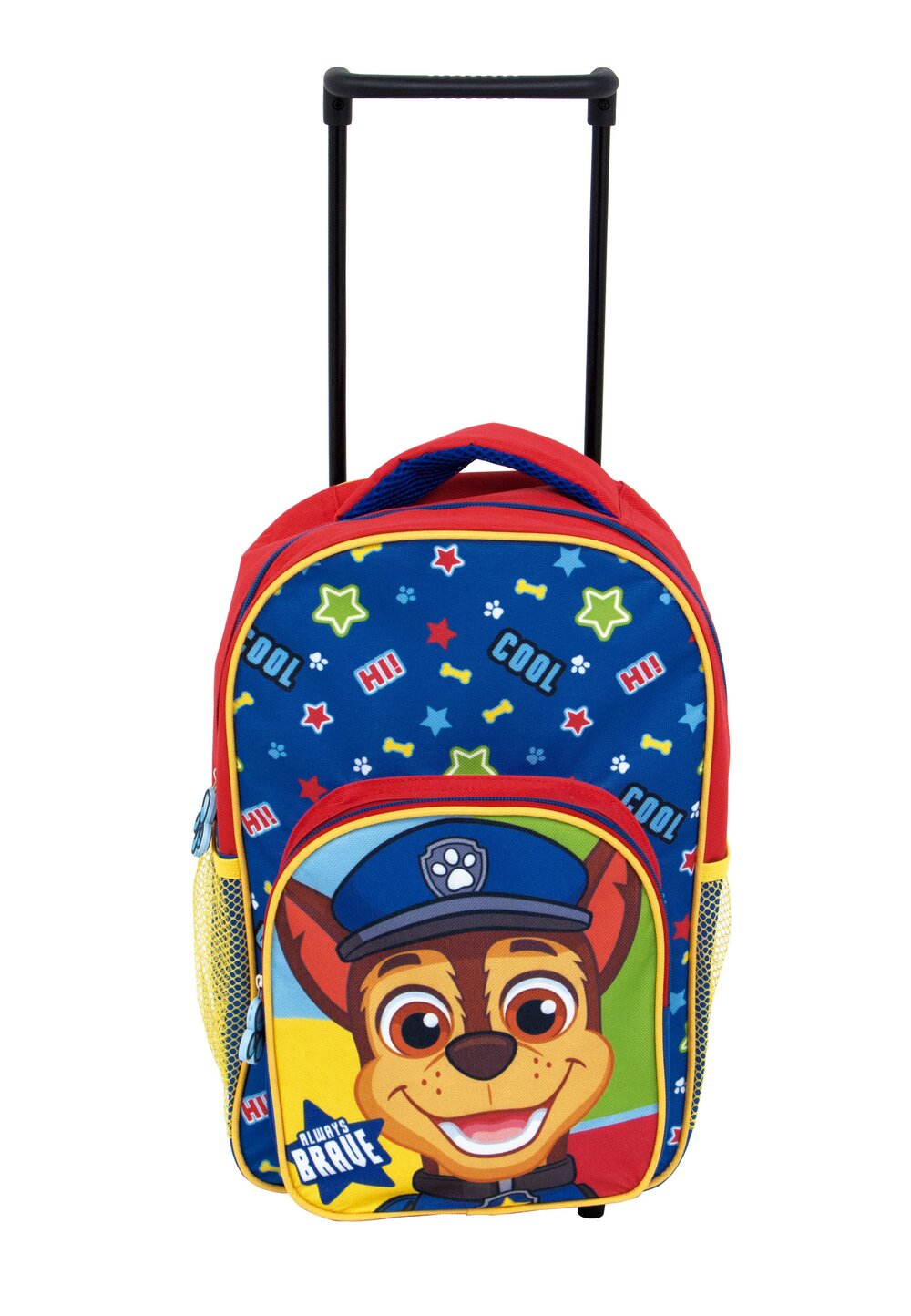 Troller poliester, Paw Patrol, Always brave, albastru, 24x36x12cm