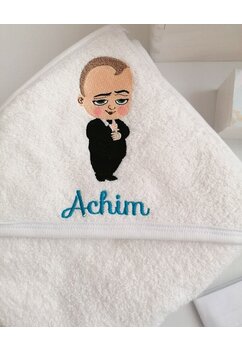 Trusou botez, cutie de amintiri personalizata, Baby boss