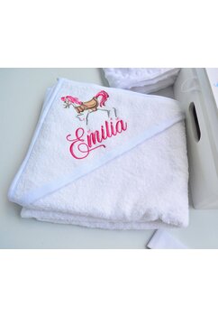 Trusou botez, cutie de amintiri personalizata, carusel