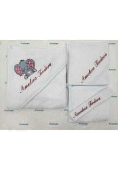 Trusou botez, cutie de amintiri personalizata, elefantica