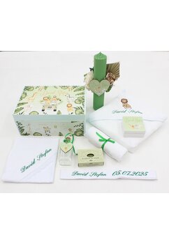Trusou botez, cutie de amintiri personalizata, Excursie in jungla