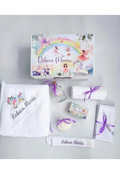 Trusou botez, cutie de amintiri personalizata, magie colorata