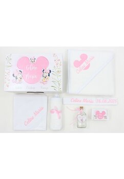 Trusou botez, cutie de amintiri personalizata, Minnie Mouse