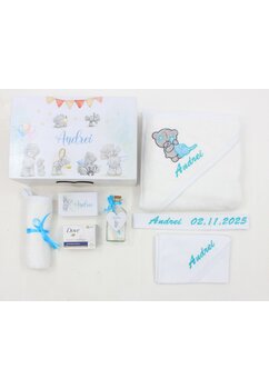 Trusou botez, cutie de amintiri personalizata, ursulet, Me to You
