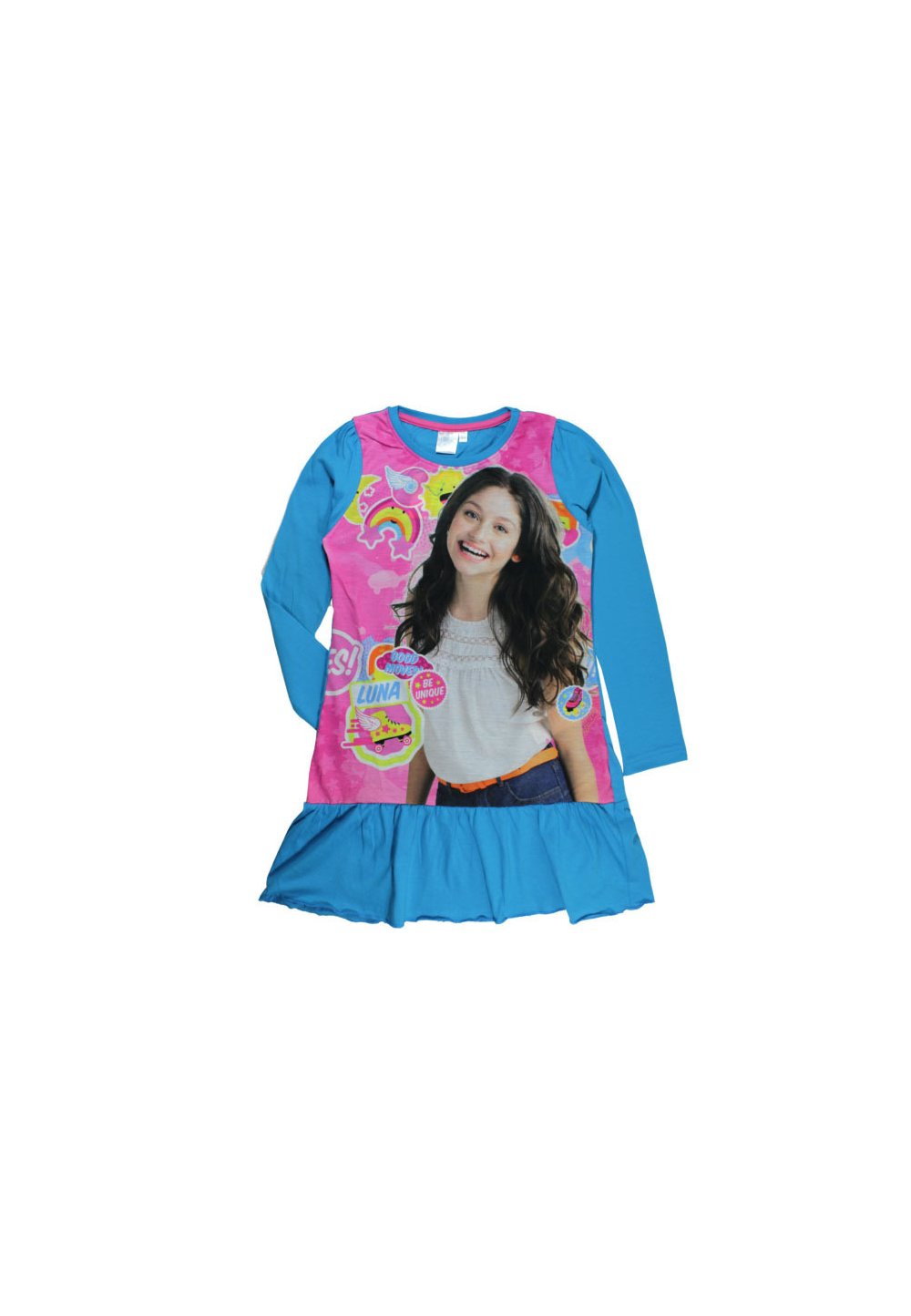 Tunica Soy Luna,be unique, albastra