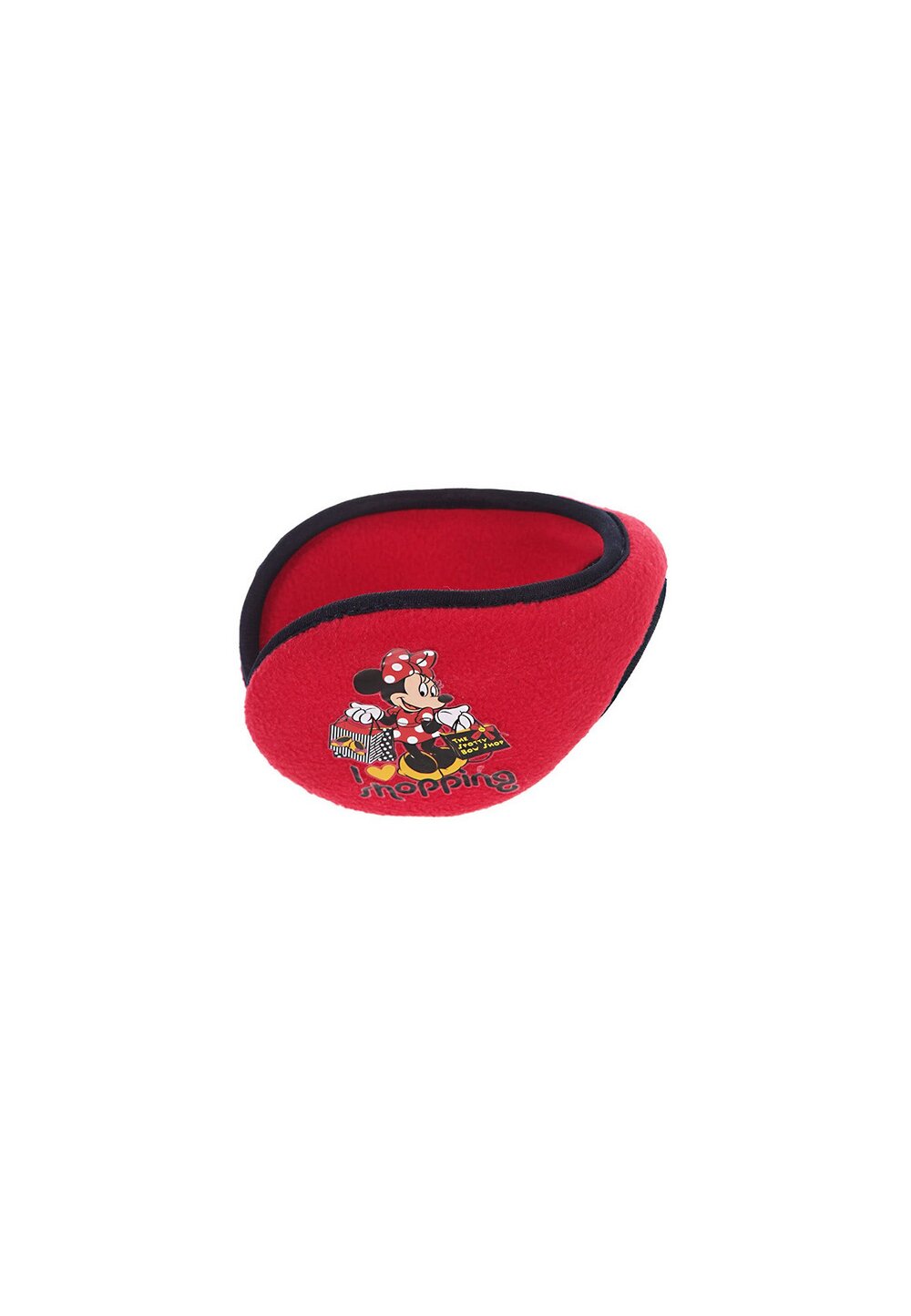 Urechi polar fleece, Minnie, rosu