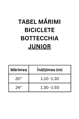 Bicicleta copii Bottecchia 032 20 MTB Alu L-TWOO 7S C03 Roșu