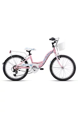 Bicicleta copii Bottecchia 033 20 CTB Alu L-TWOO 6S C49 Alb/Roz