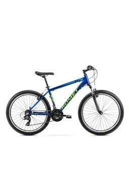 Bicicleta de munte pentru barbati Romet Rambler R6.0 Albastru/Lime 2022 Marime L/19