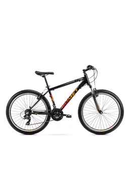 Bicicleta de Munte Romet Rambler R6.0 Negru/Portocaliu/Rosu marimea L/19 2022