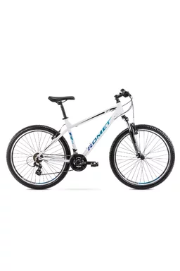Bicicleta de Munte Romet Rambler R7.0 Alb/Negru/Albastru marimea L/19 2022