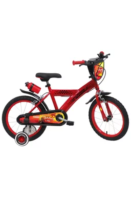 Bicicletă Denver Cars, 16 inch, roșu/negru