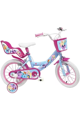 Bicicletă Denver My Little Pony, 14 inch, albastru/roz