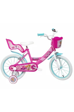 Bicicletă Denver Paw Patrol Skye Everest, 16 inch, roz/alb