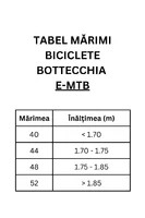 Bicicleta electrică Bottecchia BE55 E-MTB Hydron Urban C78 Titan mat, baterie Green Way Li-Ion 36V 900Wh, motor Oli Sport PLUS 85Nm 36V 250W, suspensie față