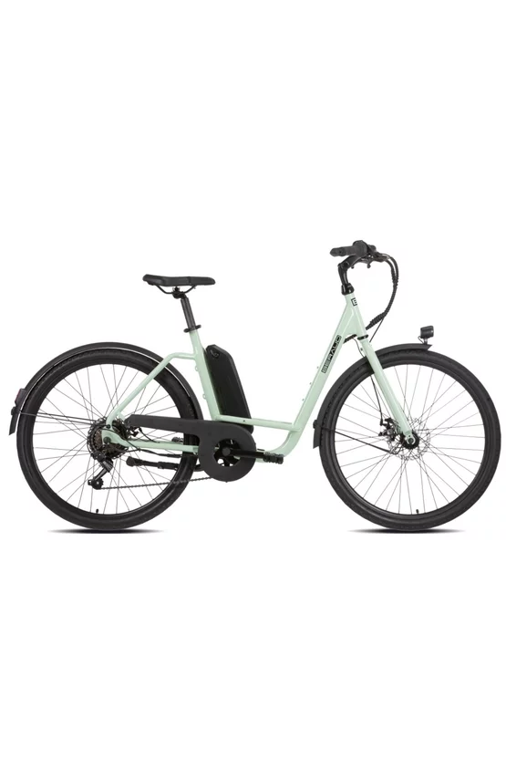 Bicicletă electrică oraș Beraud E5000 Estilo 26 inch, baterie 10.4Ah 36V 374Wh, motor Bafang 250W 35Nm, Verde picture - 1